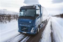Volvo Trucks announced on-road testing of hydrogen combustion engine-powered trucks