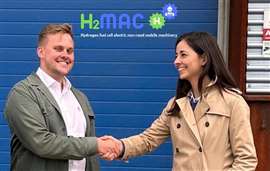 María Garcia welcomes Andreas Törnblom on the announcement that PowerCell Group will join the H2MAC project