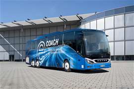 El Daimler Bus eCoach será enviado a realizar pruebas de conducción como vehículo tecnológico.