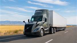 Volvo VNL 300 with Westport CNG fuel system