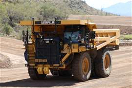 Caterpillar's autonomous hauling solution will be deployed at the Carmeuse Drummond Island quarry.