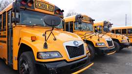 Blue Bird Vision propane buses