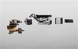 Volvo Penta D13 IPS Hybrid yacht propulsion system