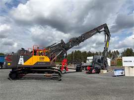 Volvo CE's demolition excavator