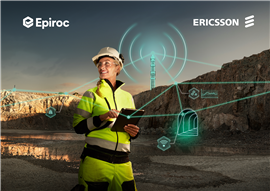 Epiroc ed Ericsson hanno annunciato un accordo globale per estendere la connettività LTE e 5G al settore minerario.