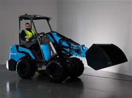 The WL 140 is one of three new mini loaders launched by Italian manufacturer Messersì (Image: Messersì)