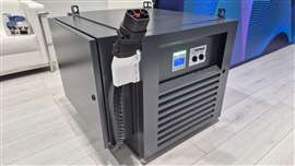 Zivan FC36 charger on display at IVT Expo