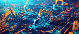 Excavators with data streams