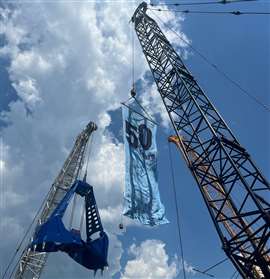 Comemorando o 50º aniversário da Liebherr-Werk Nenzing