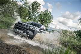 New Hilux BEV has a wading depth of 700 mm