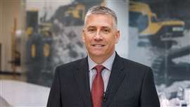 Mike Ross has been promoted to president, HD Construction Equipment Hyundai North America