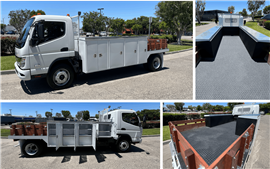 Rizon truck with the service combo body