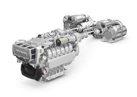 MAN D3872 30-liter V12 engine