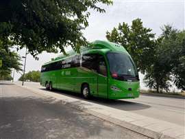 Iriza-Bus mit Bosch-Brennstoffzellenantrieb