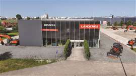 Il nuovo marchio Landcros entrerà in vigore nell'aprile 2027. Immagine: Hitachi