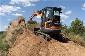 DX35Z-7 four-tonne mini excavator 
