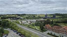 Parte do campus da Danfoss em Nordborg, Dinamarca