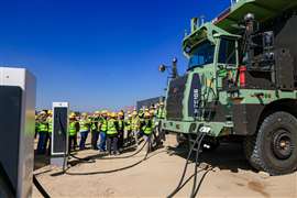LGMG has demonstrated an electric mining truck capable of charging from 20% to 90% in 23 minutes