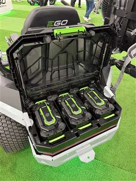 Ego Commercial adds zero-turn mowers with Ego removable high-capacity batteries