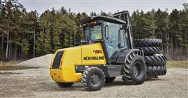 New Holland Construction F80C rough-terrain forklift