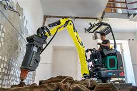 Intermat debut for Ammann electric mini excavator