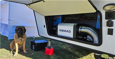 Solid oxide fuel cells provide backup power for small-scale, hybrid