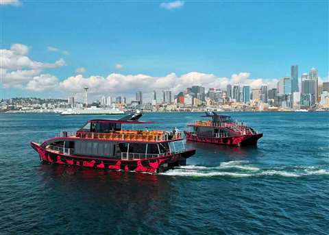 Orca I and Orca II catamarans