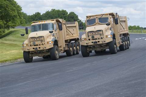 Mack Heavy Dump Truck