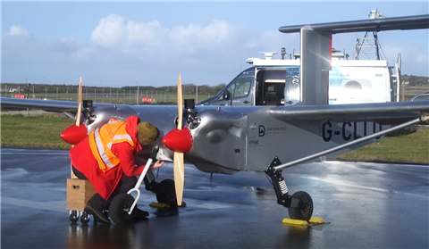 Windracers UAV with Vanguard engines