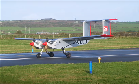 Windracers UAV takeoff