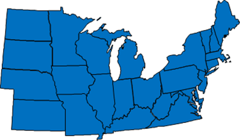 Clarke  Powered Solutions sales map 