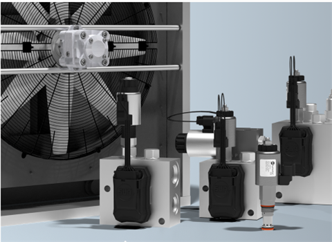 RPEI electrohydraulic pressure relief valve