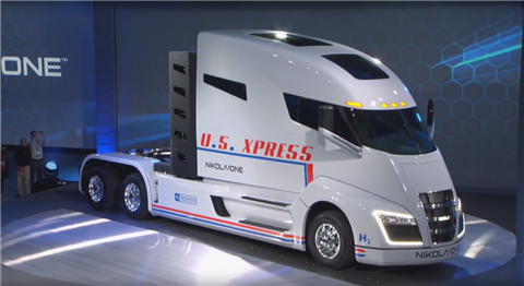 Nikola One truck