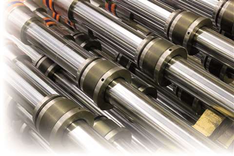 Hydraulic cylinders by OCS, now Hydreco