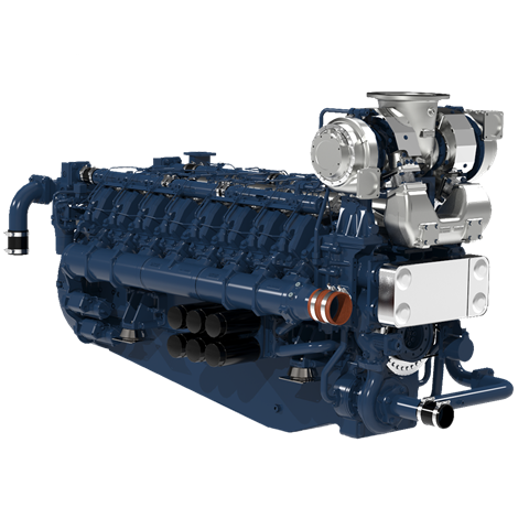 16V170G engine by Isotta