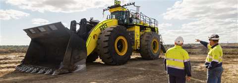 Komatsu hybrid loader