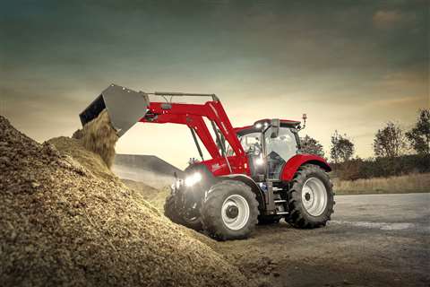 Case Maxxum 145 CVXDrive loader