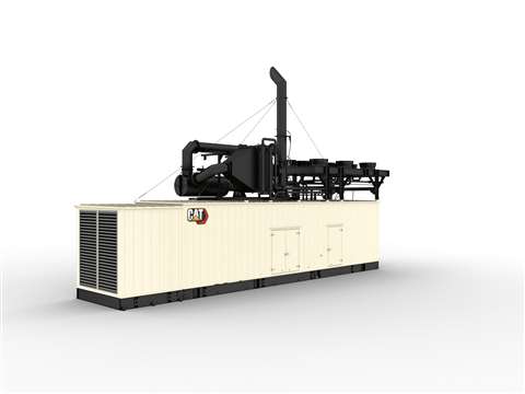 Caterpillar’s containerized CHP generator set