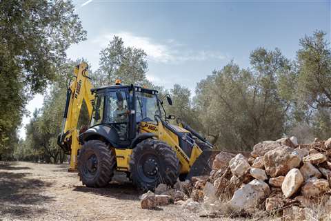 New Holland D Series Backhoe Loader