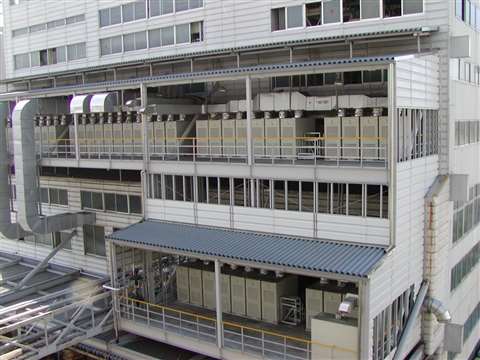 Capstone microturbines at chemical plant