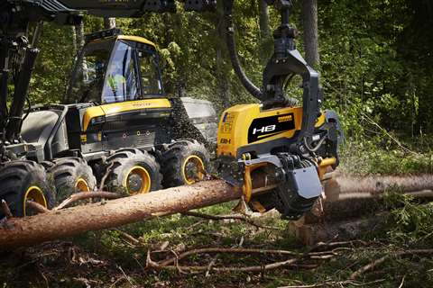 Ponsse H8 cutting head