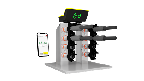 Pairing app for hydraulic connectors in ag tractors