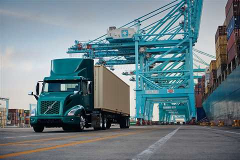 Volvo VNR Electric truck