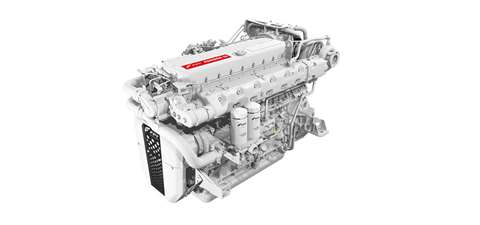 FPT Industrial C16KC600 marine engine with keel cooling