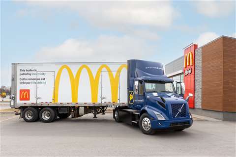 Volvo VNR Electric