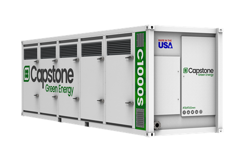 Capstone CS1000 microturbine