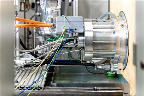 Mahle SCT e-motor on test bench