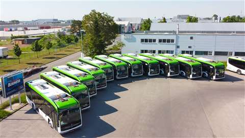 Mercedez-Benz eCitaro electric low-floor solo buses