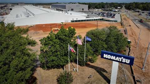 Komatsu Longview, Texas, facility