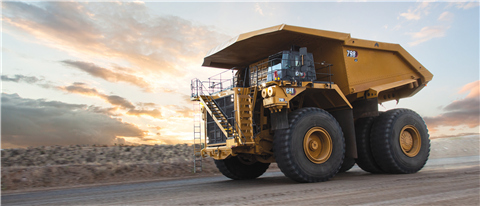 Cat 798 haul truck 